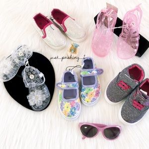 5 Pairs of Adorable Girls Sandals/Sneaker Bundle